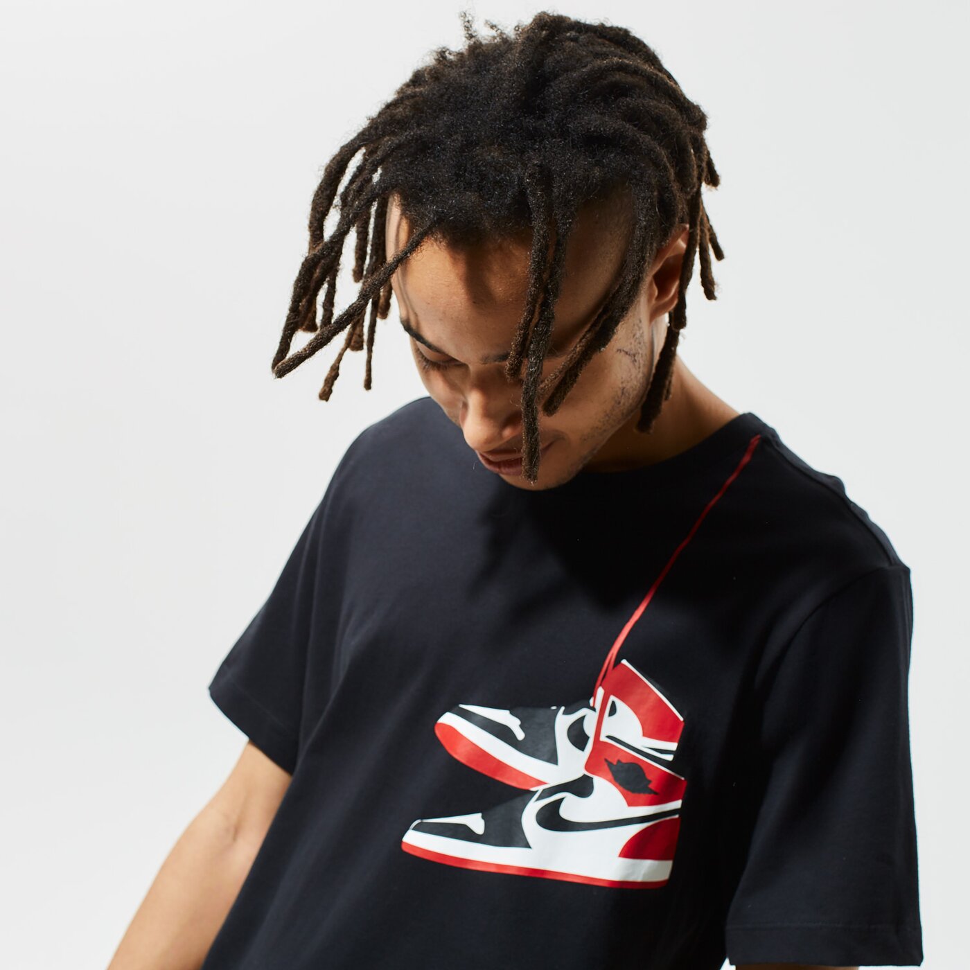 ФУТБОЛКА NIKE M J AJ1 SHOE CREW (CZ0432-010)