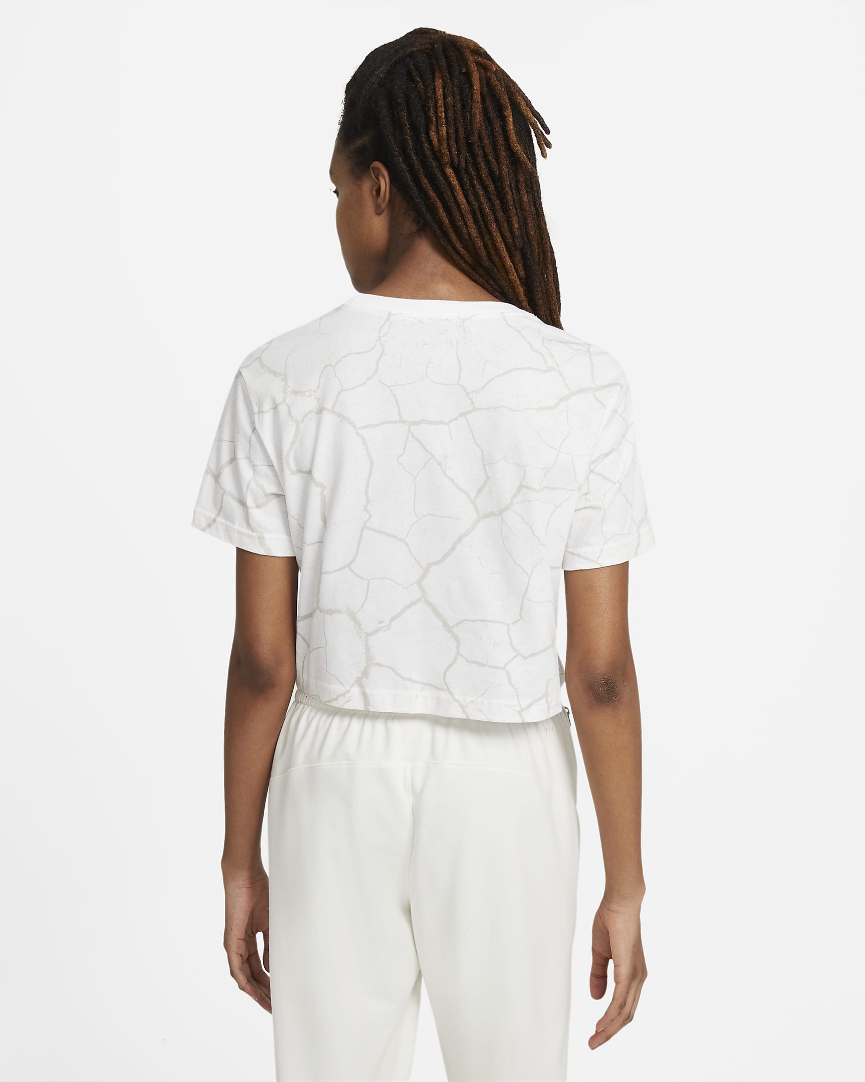 ФУТБОЛКА NIKE W NK CROP TEE (DD0837-100)