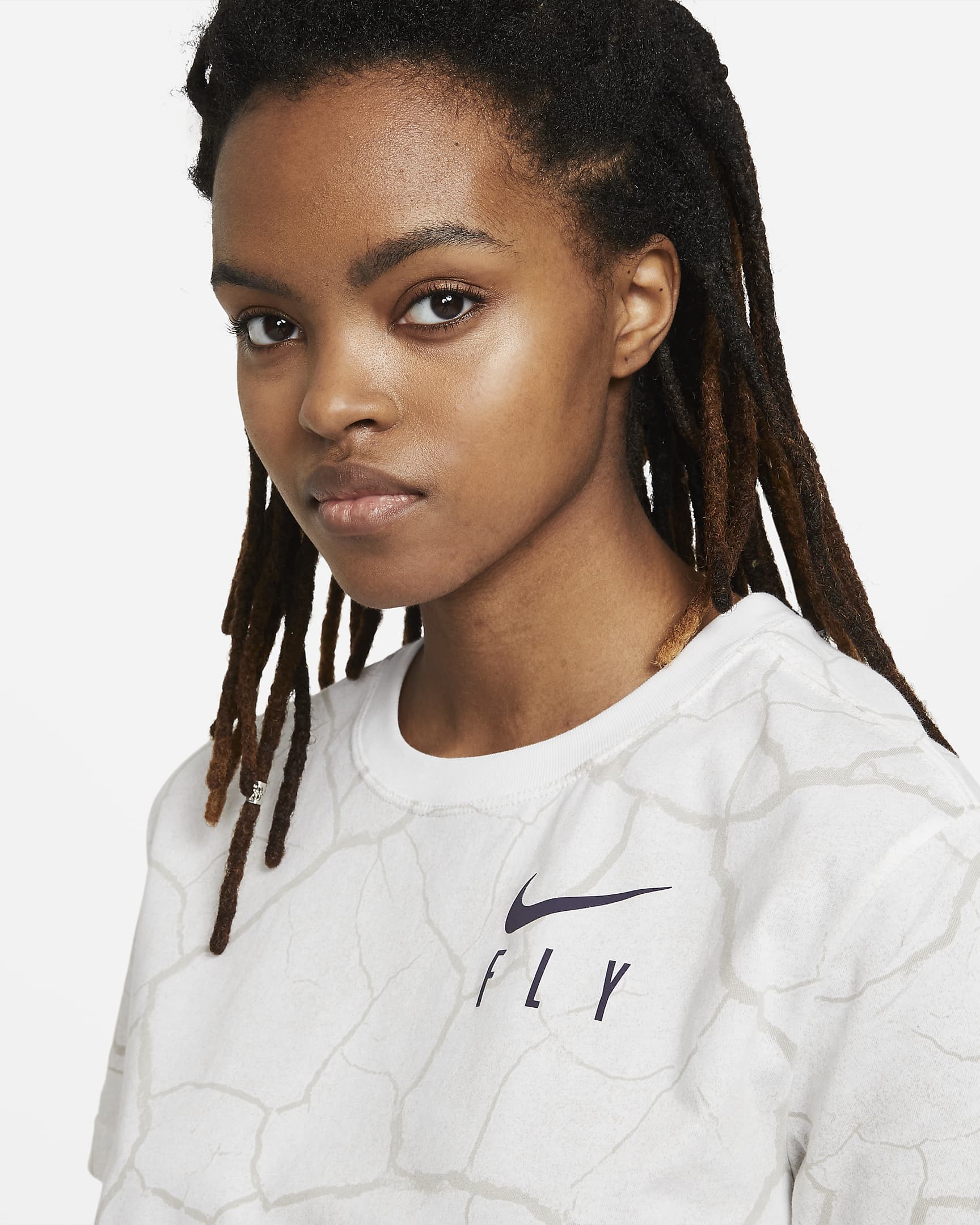 ФУТБОЛКА NIKE W NK CROP TEE (DD0837-100)