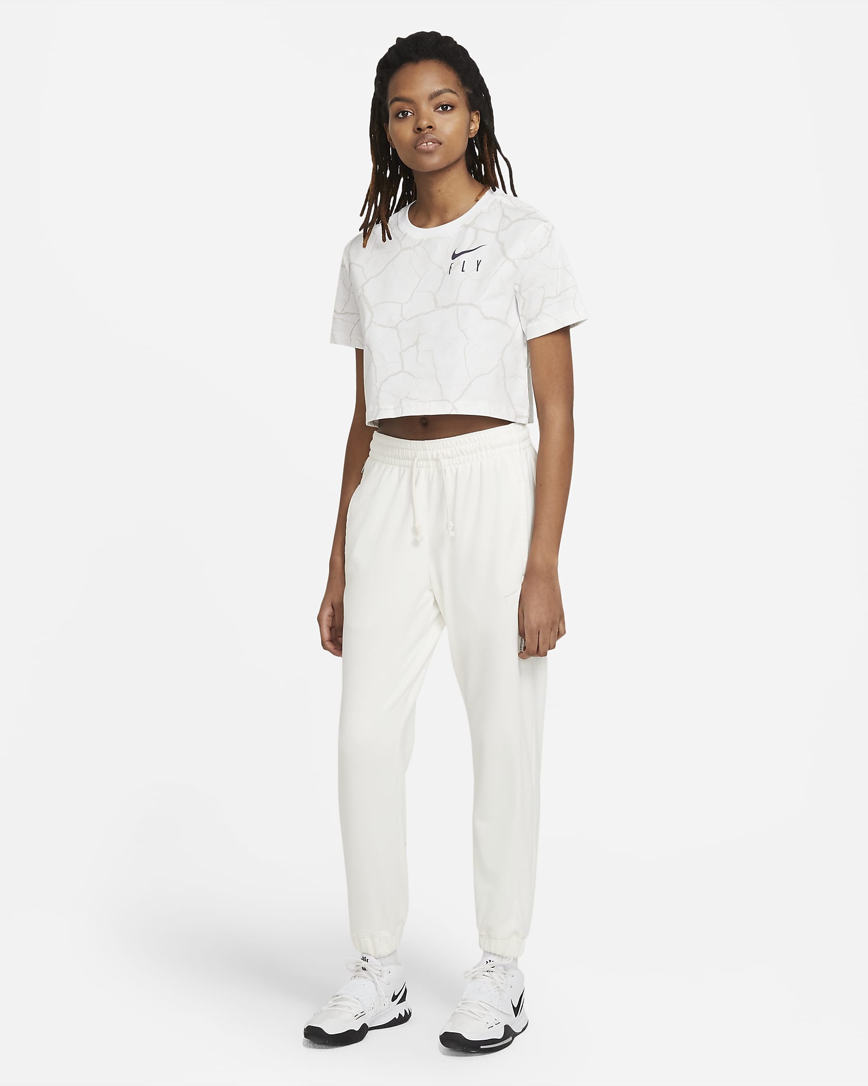 ФУТБОЛКА NIKE W NK CROP TEE (DD0837-100)