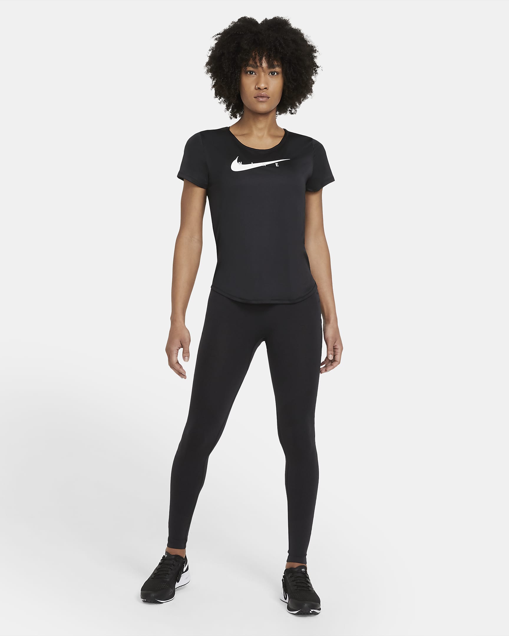 ФУТБОЛКА NIKE W NK SWOOSH RUN TOP SS (CZ9278-010)