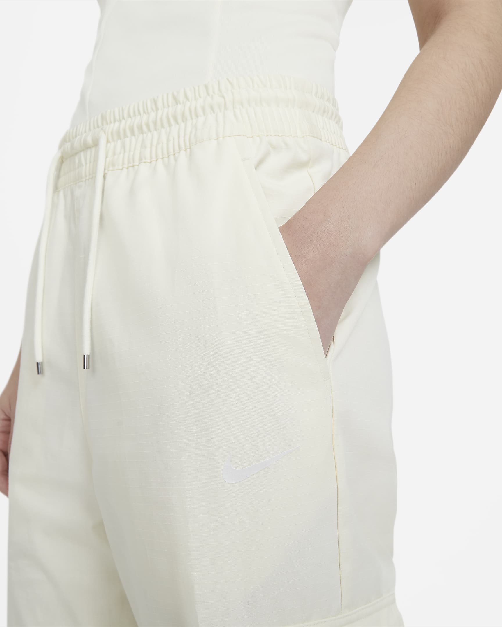 PANTS NIKE W NSW ICN CLASH PANT CANVAS HR (CZ9330-113)