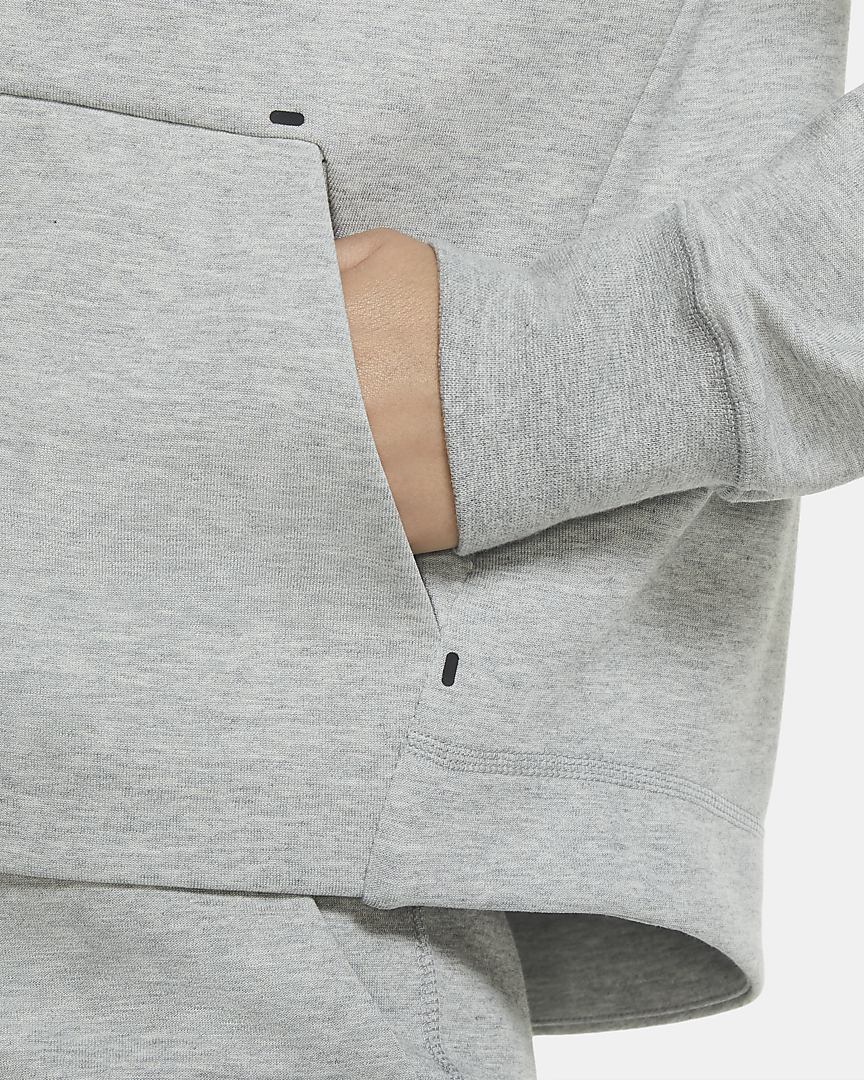SWEATSHIRT NIKE W NSW TCH FLC WR ESSNTL FZ HDY (CW4298-063)