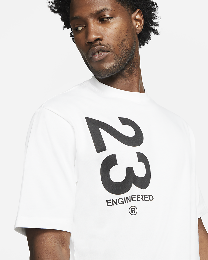 ФУТБОЛКА JORDAN M J 23ENG 85 SS WM CREW (CZ4908-100)