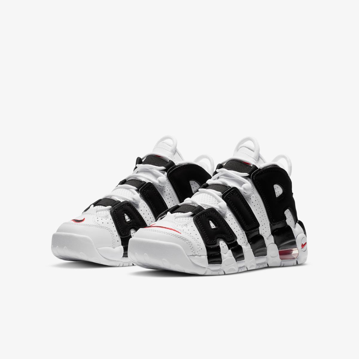 NIKE AIR MORE UPTEMPO SNEAKERS (GS) (415082-105)