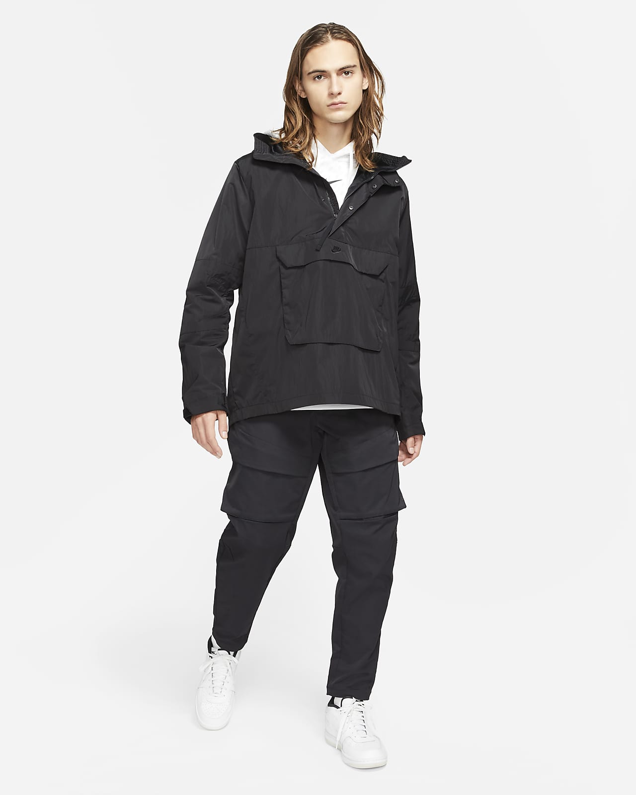 ВЕТРОВКА NIKE M NSW TE WVN LND HD ANORAK (DA7378-010)