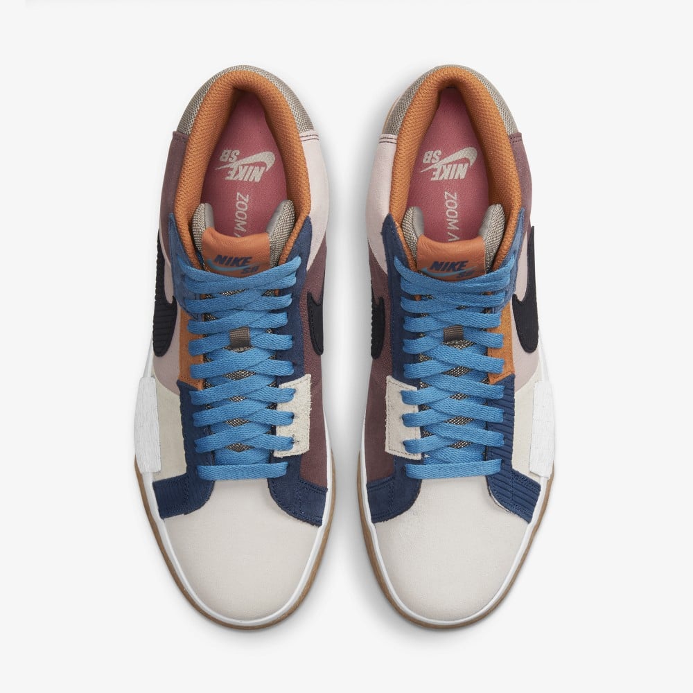 КРОССОВКИ NIKE SB ZOOM BLAZER MID PRM (DA8854-600)