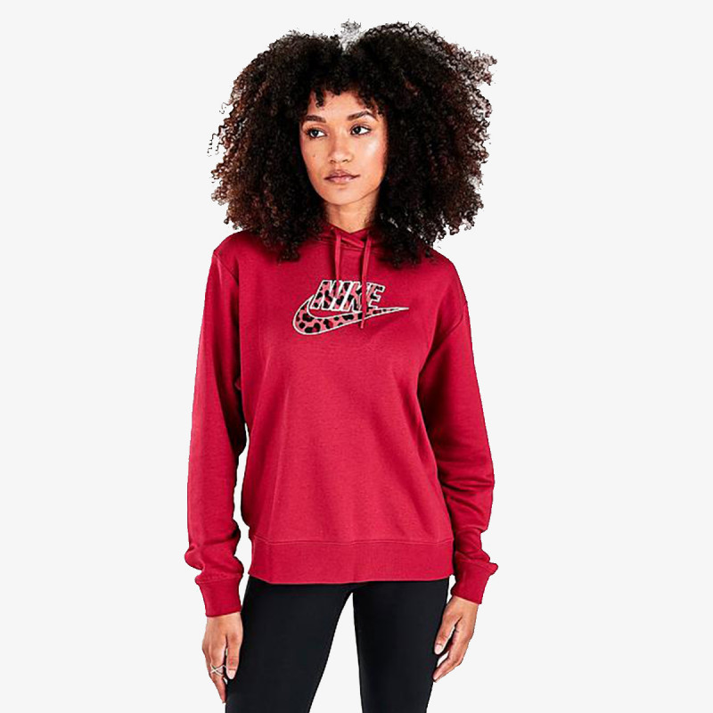NIKE W SPORTSWEAR FLEECE PULLOVER HOODIE (DD5838-690)
