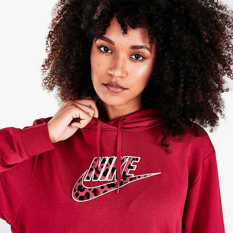 NIKE W SPORTSWEAR FLEECE PULLOVER HOODIE (DD5838-690)