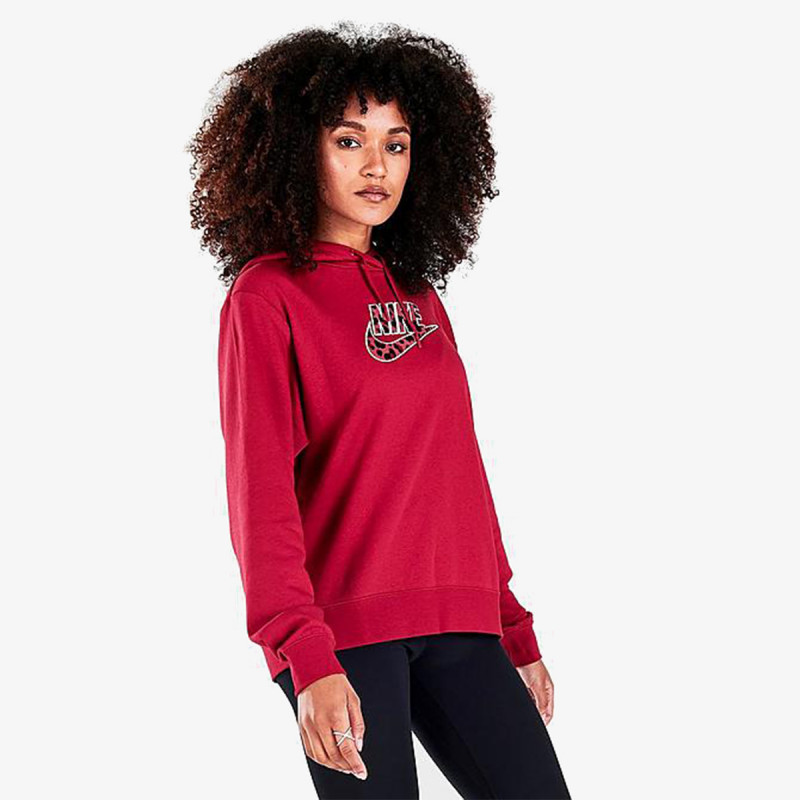 NIKE W SPORTSWEAR FLEECE PULLOVER HOODIE (DD5838-690)