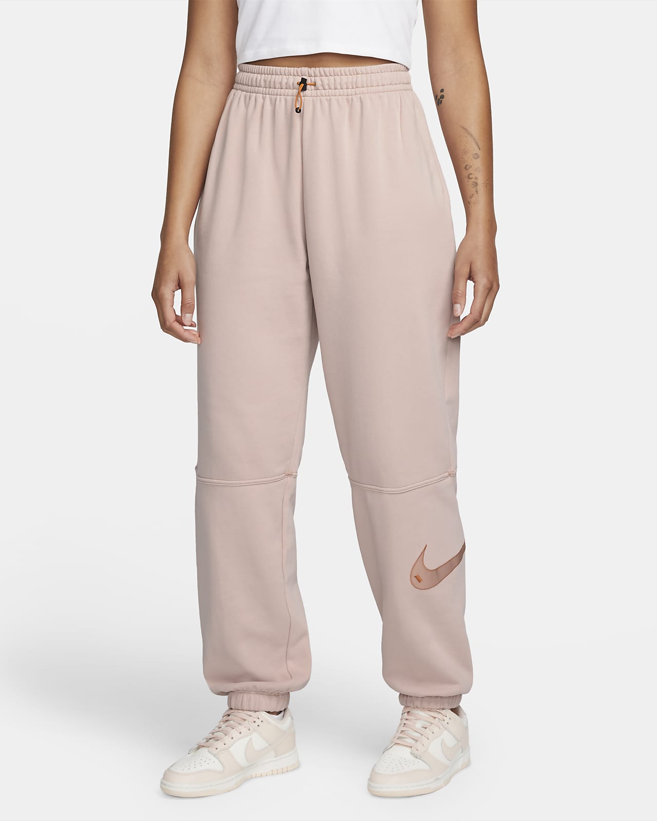 PANTS NIKE W NSW SWSH FLC HR JOGGER (DM6205-601)