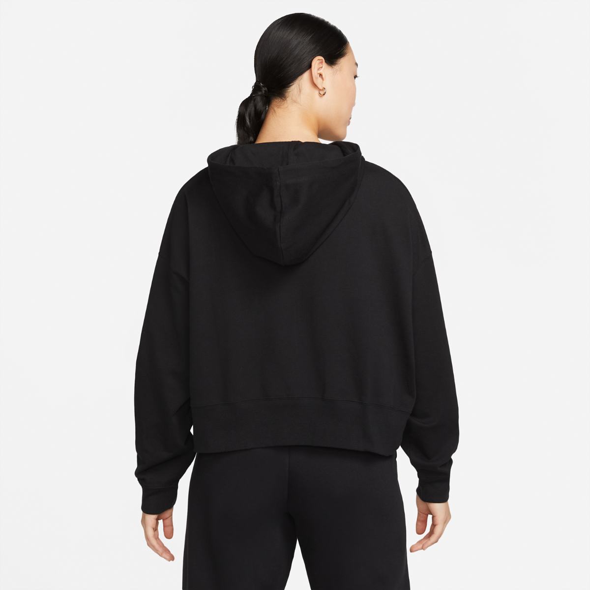 SWEATSHIRT NIKE W NSW JRSY OS PO HOODIE (DM6417-010)