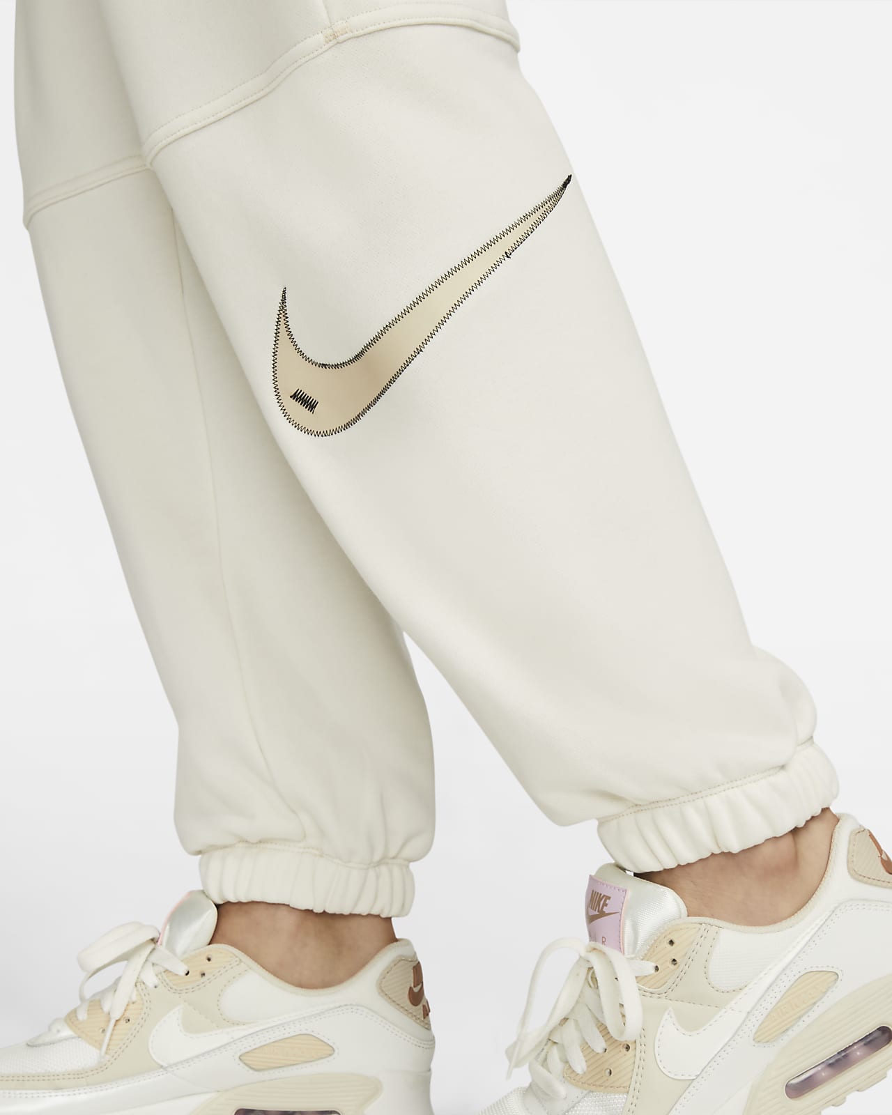 PANTS NIKE W NSW SWSH FLC HR JOGGER (DM6205-030)