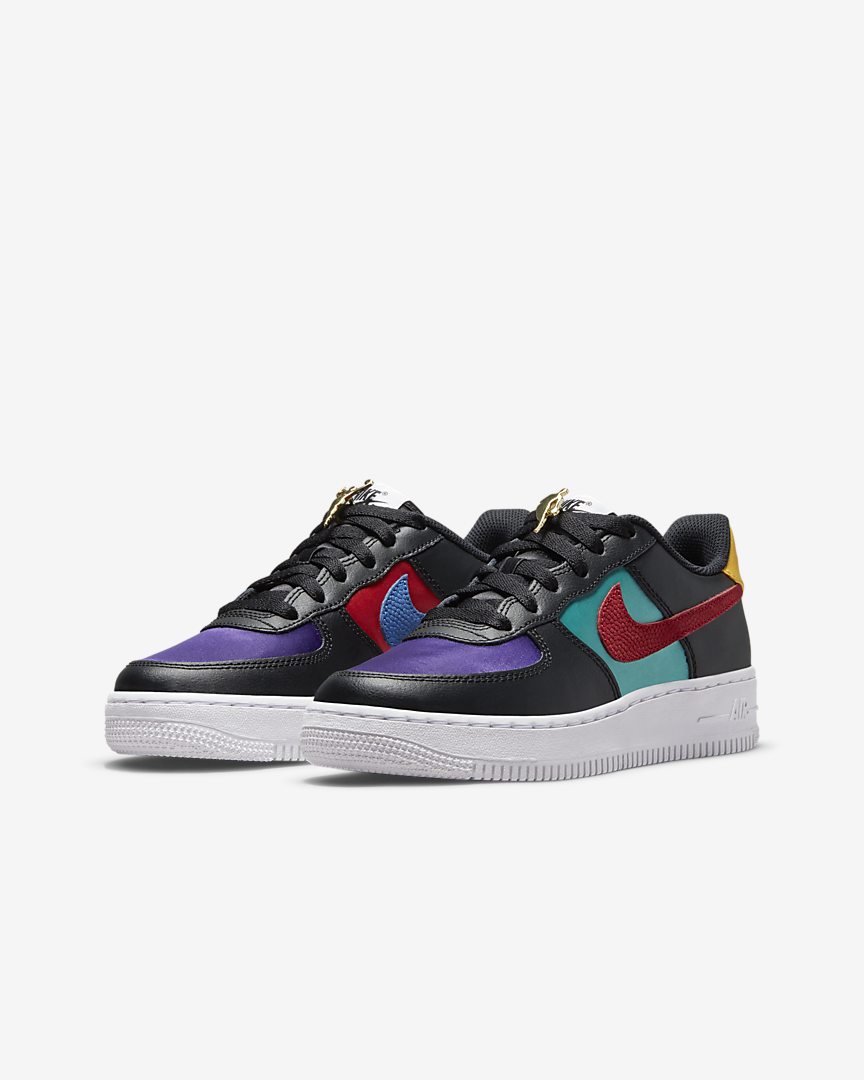 NIKE AIR FORCE 1 LV8 EMB (GS) SNEAKERS (DN4178-001)