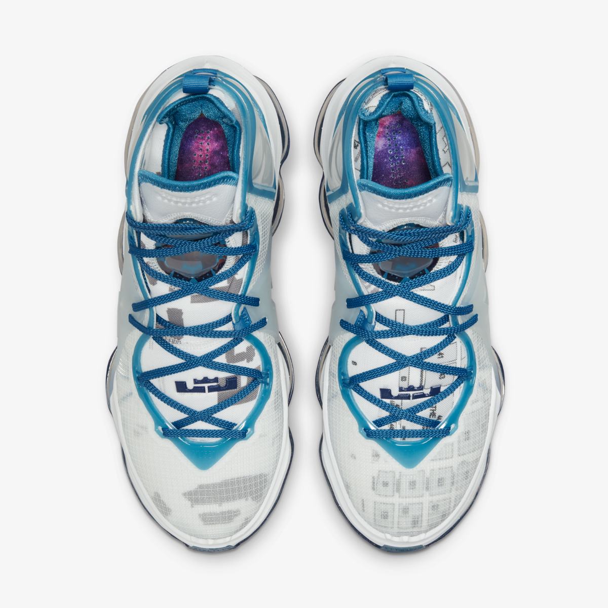 NIKE LEBRON XIX SNEAKERS (DC9338-100)