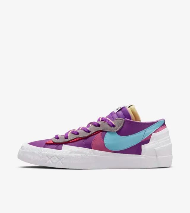 КРОСІВКИ NIKE BLAZER LOW / SACAI / KAWS (DM7901-500)