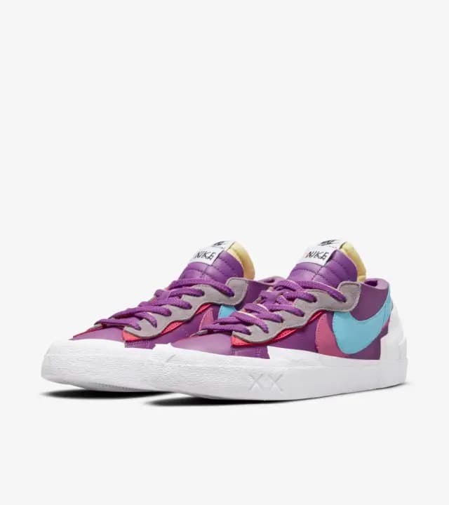 КРОСІВКИ NIKE BLAZER LOW / SACAI / KAWS (DM7901-500)