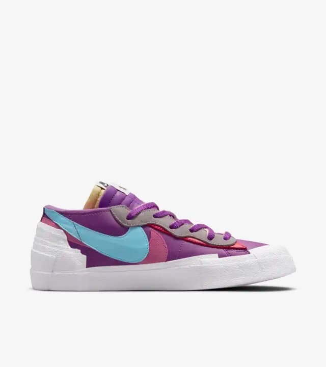КРОСІВКИ NIKE BLAZER LOW / SACAI / KAWS (DM7901-500)