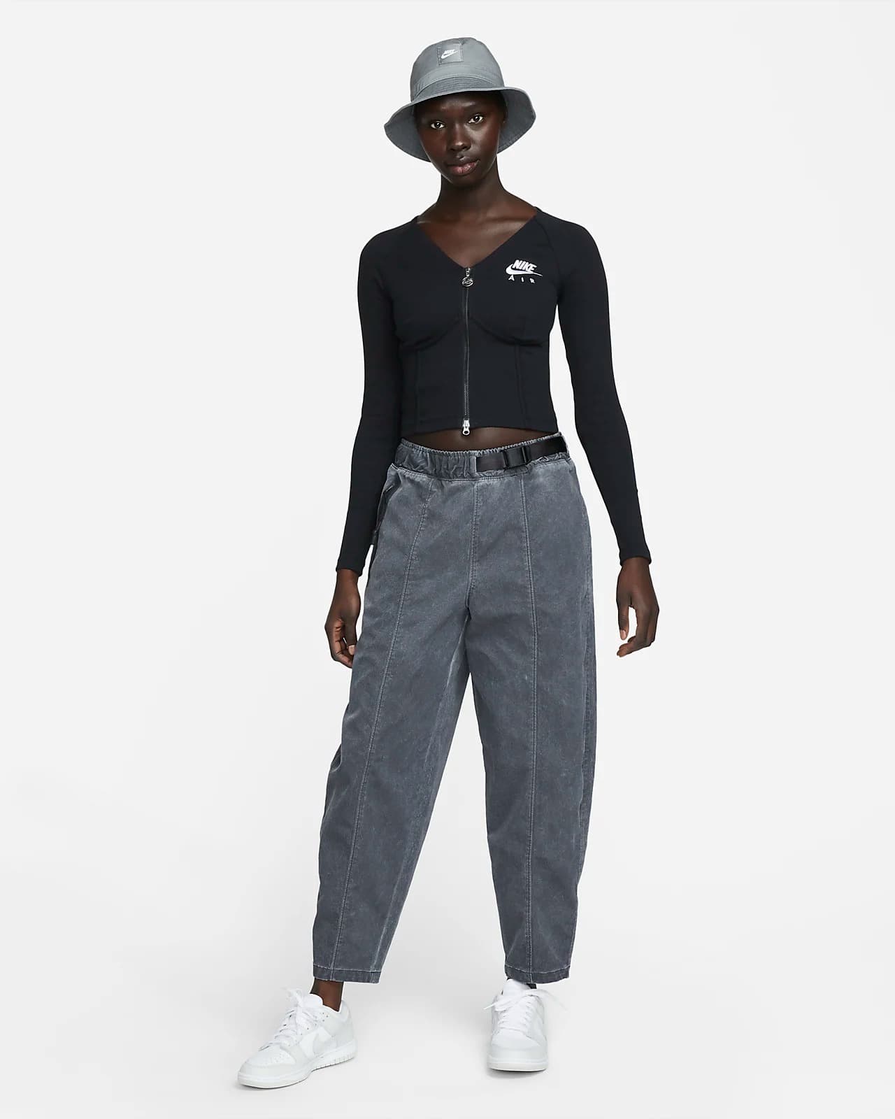 PANTS NIKE W NSW DF TP WVN HW HR PNT (DM6170-060)