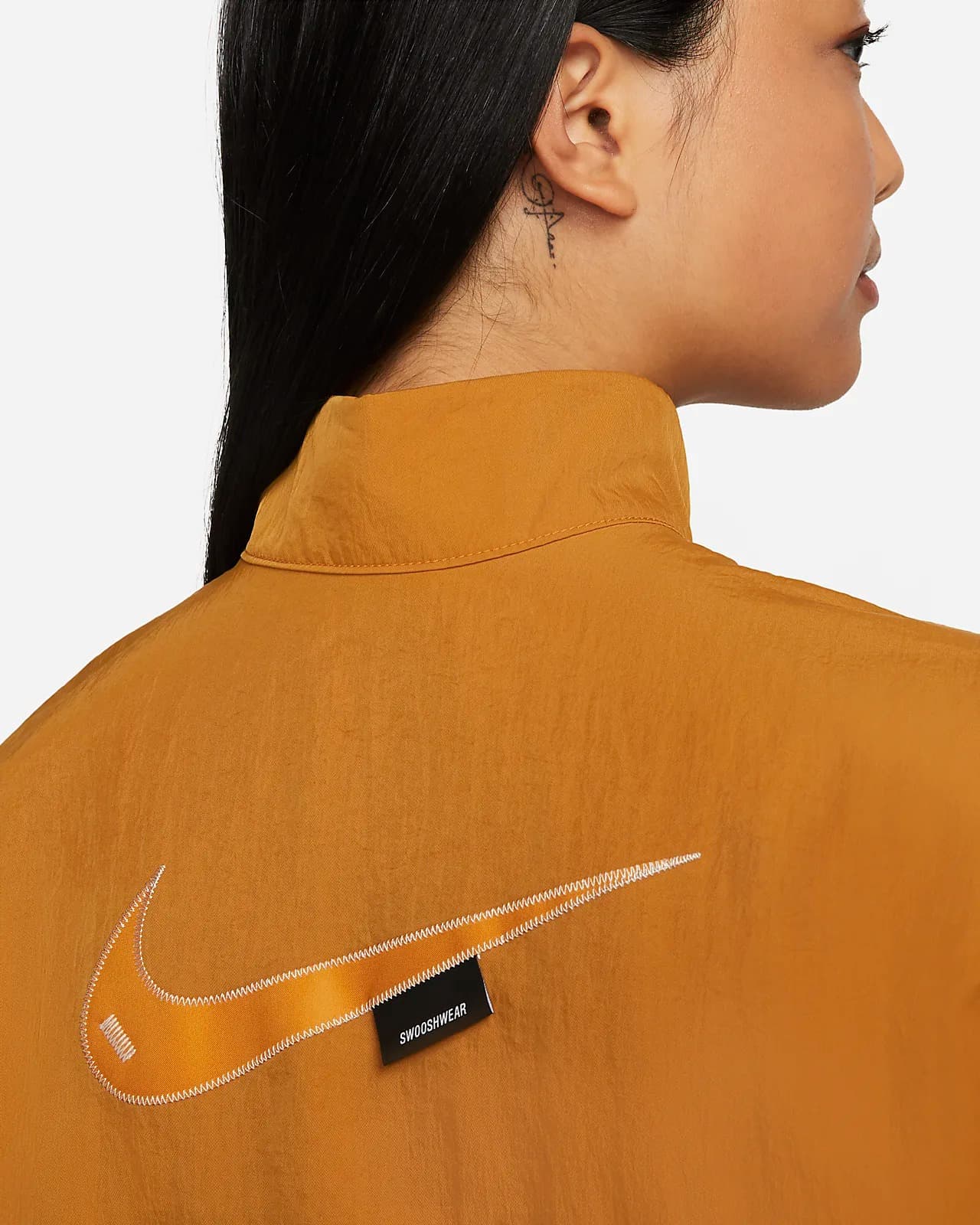 DRESS NIKE W NSW SWSH WVN SS DRESS (DM6197-754)