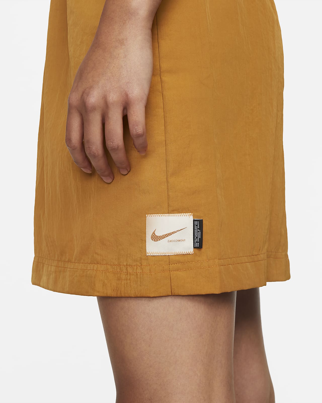 DRESS NIKE W NSW SWSH WVN SS DRESS (DM6197-754)