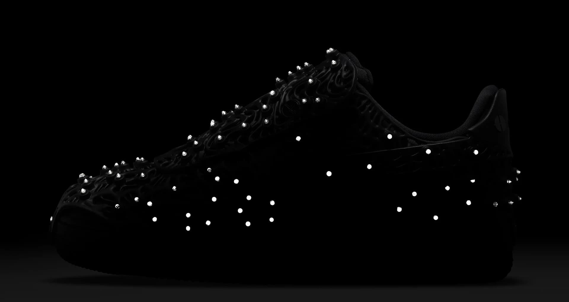 NIKE W AIR FORCE 1 LXX SWRVSKI SNEAKERS (CV7668-001)