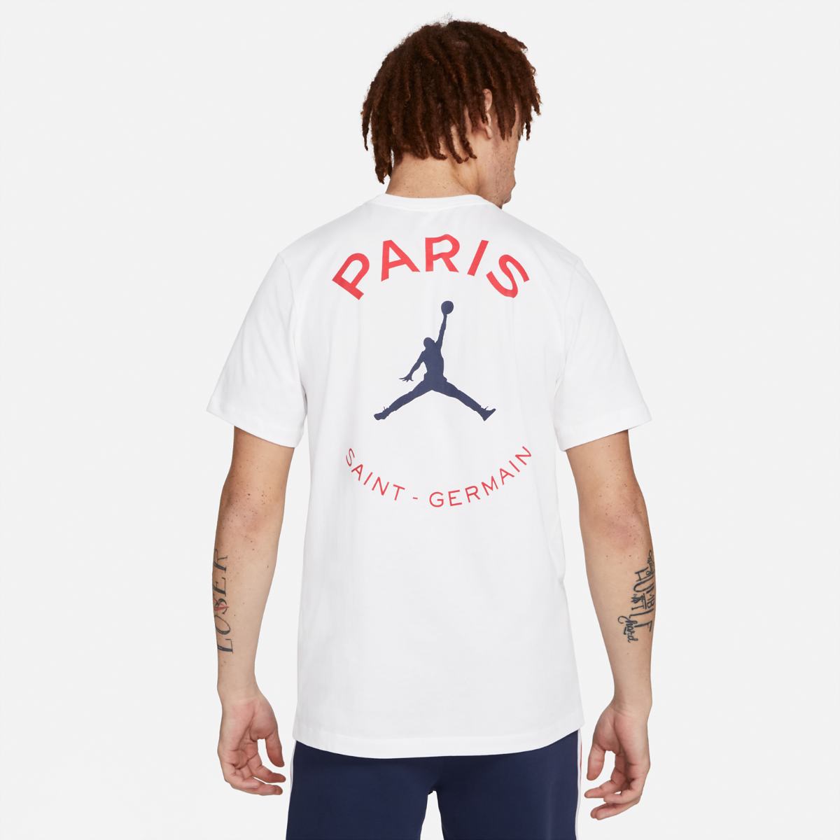 ФУТБОЛКА JORDAN M J PSG LOGO TEE (DB6514-100)