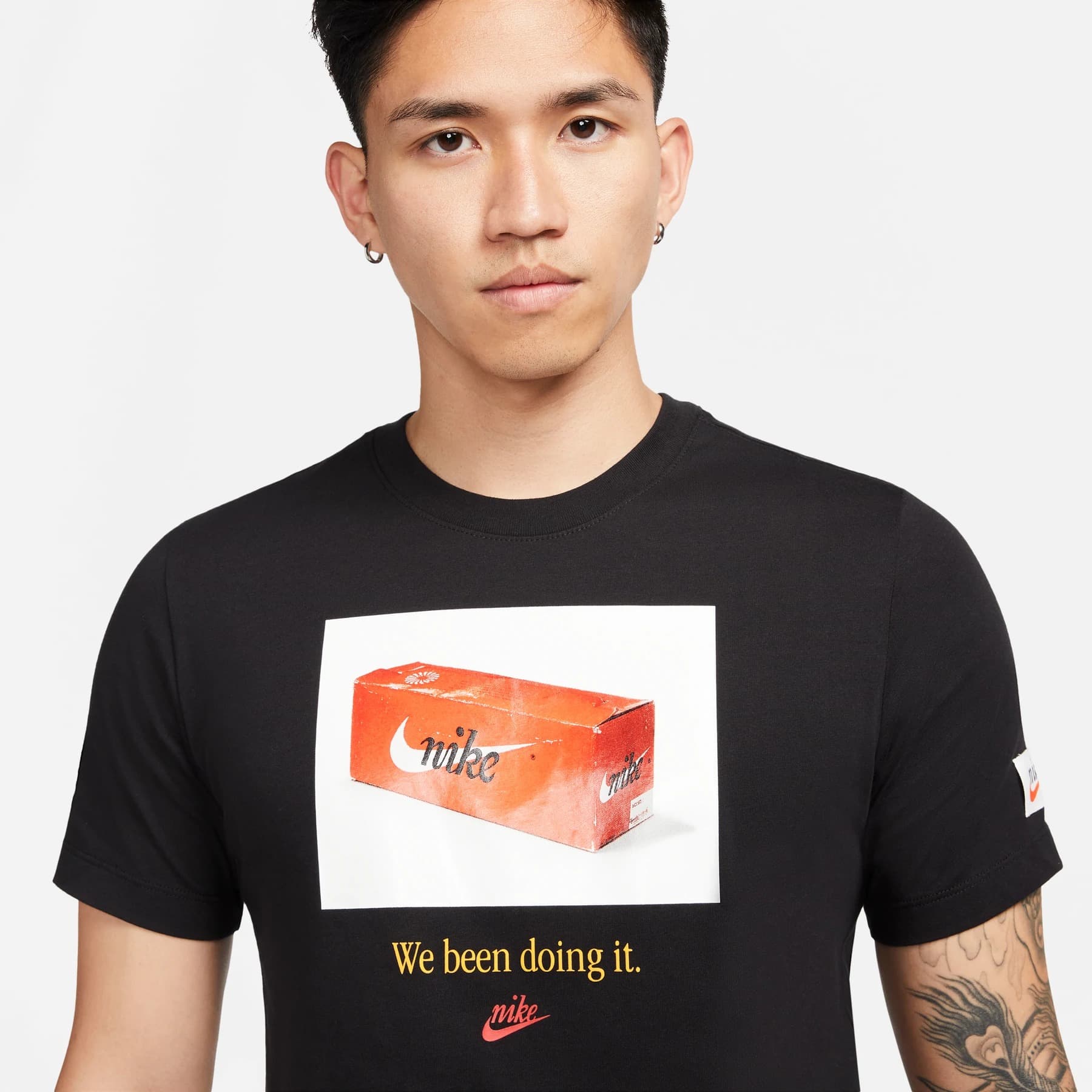 T-SHIRT NIKE M NSW TEE SWOOSH 50 PHOTO (DJ1389-010)