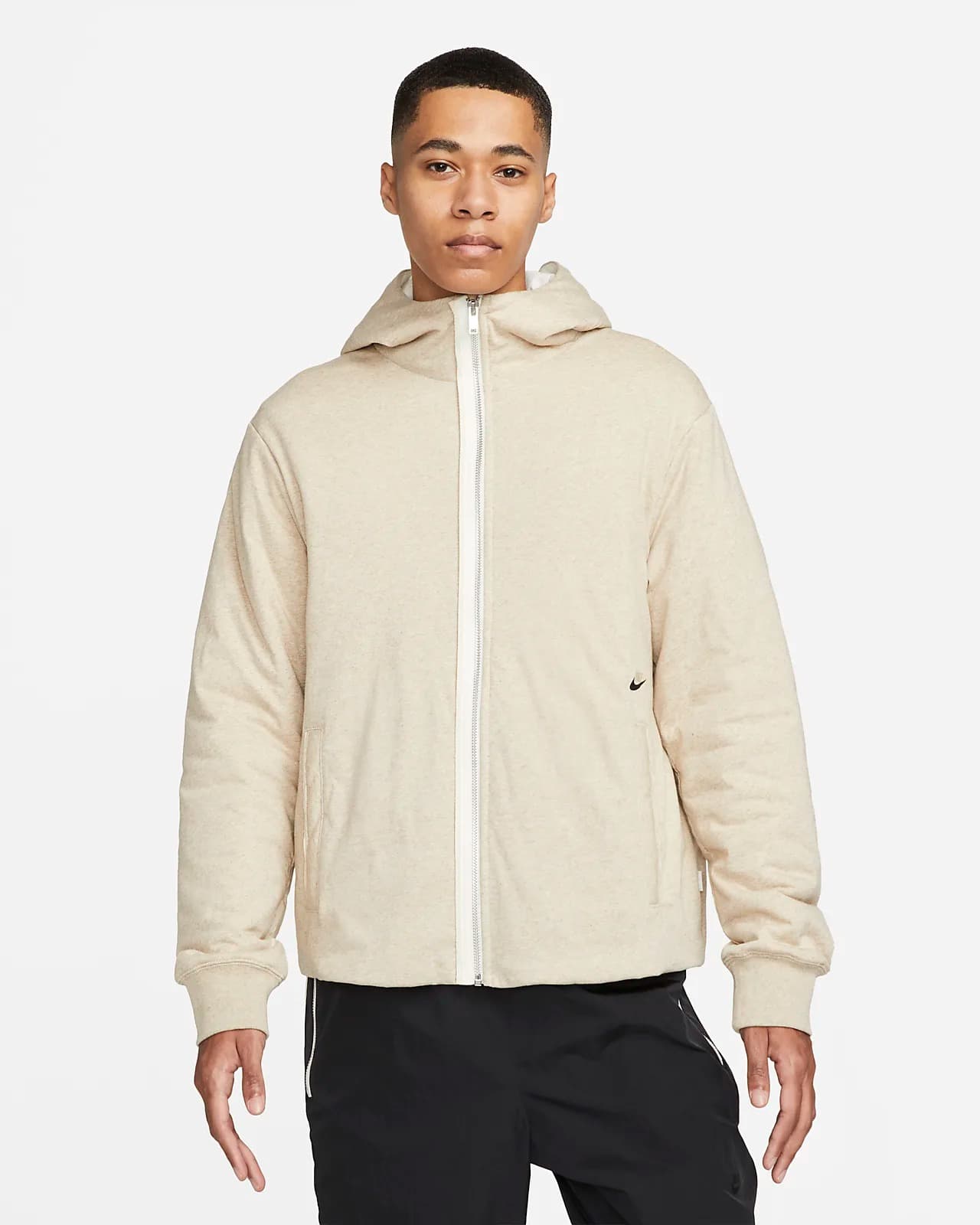 ТОЛСТОВКА NIKE M NSW STE FILLED FZ HOODIE (DM6651-250)