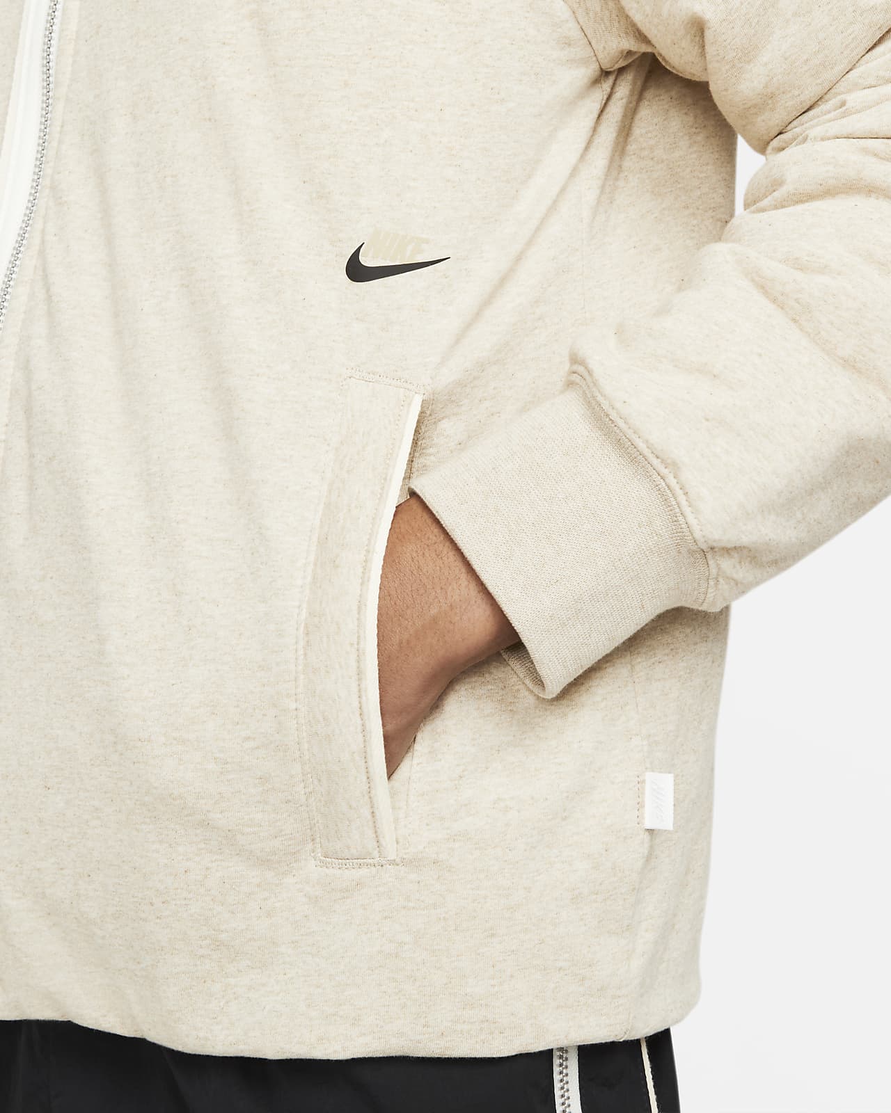 ТОЛСТОВКА NIKE M NSW STE FILLED FZ HOODIE (DM6651-250)