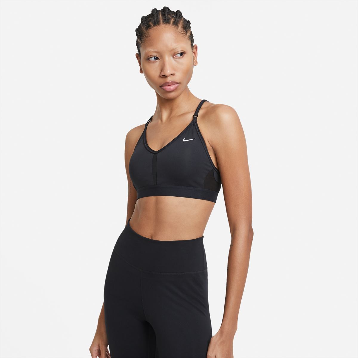 ТОП СПОРТИВНИЙ NIKE W NK DF INDY V-NECK BRA (CZ4456-010)
