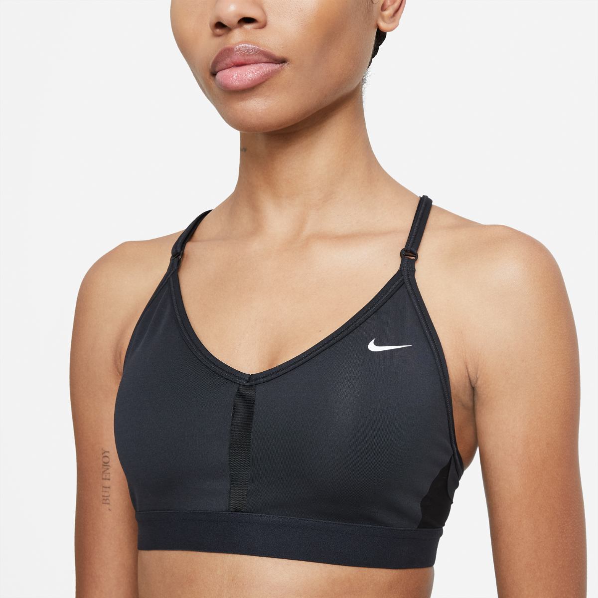 ТОП СПОРТИВНЫЙ NIKE W NK DF INDY V-NECK BRA (CZ4456-010)