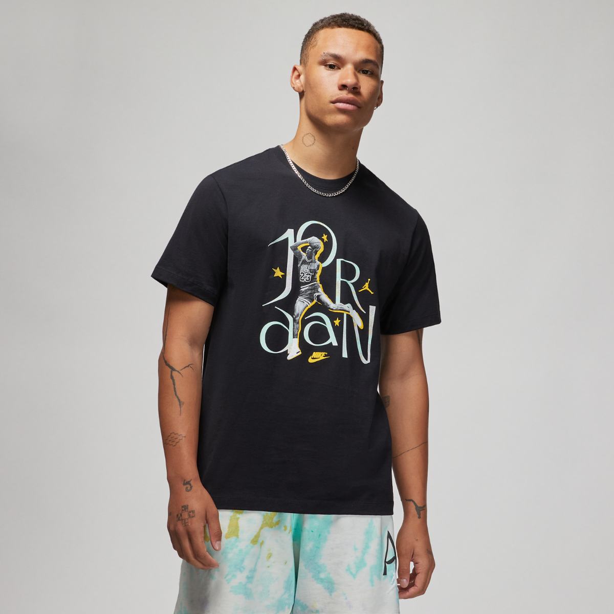 ФУТБОЛКА JORDAN M J SPRT DNA CFX SS CREW (DM1456-010)