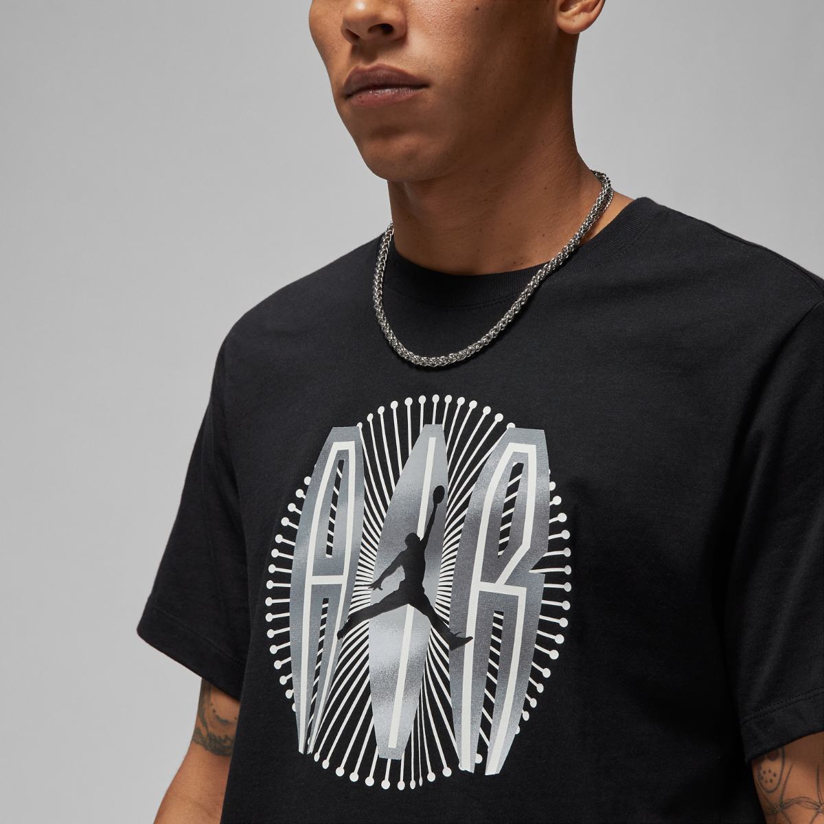 JORDAN M J FLT MVP SS CREW T-SHIRT (DR1411-010)