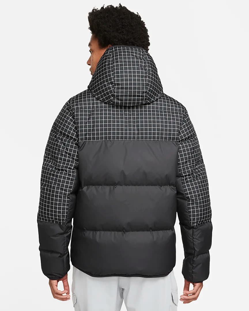 ПУХОВАЯ КУРТКА NIKE M NSW SF WINDRUNNER HD JKT AOP (DD6963-010)