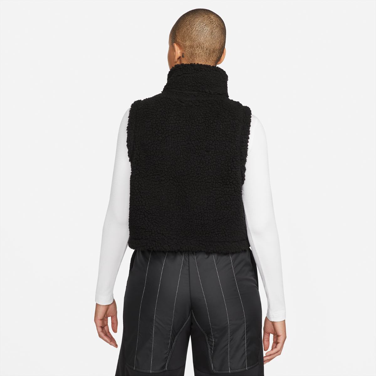 VEST NIKE W NSW SWSH SHERPA GX FZ VST (DH1091-010)