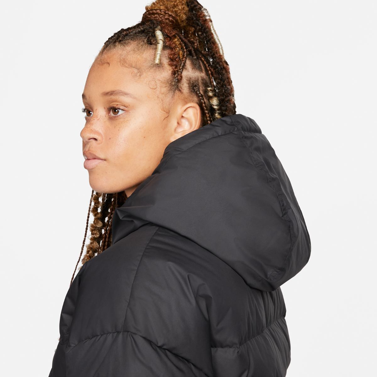 DOWN JACKET NIKE W NSW SF DWN WR HD JKT (DQ5903-010)
