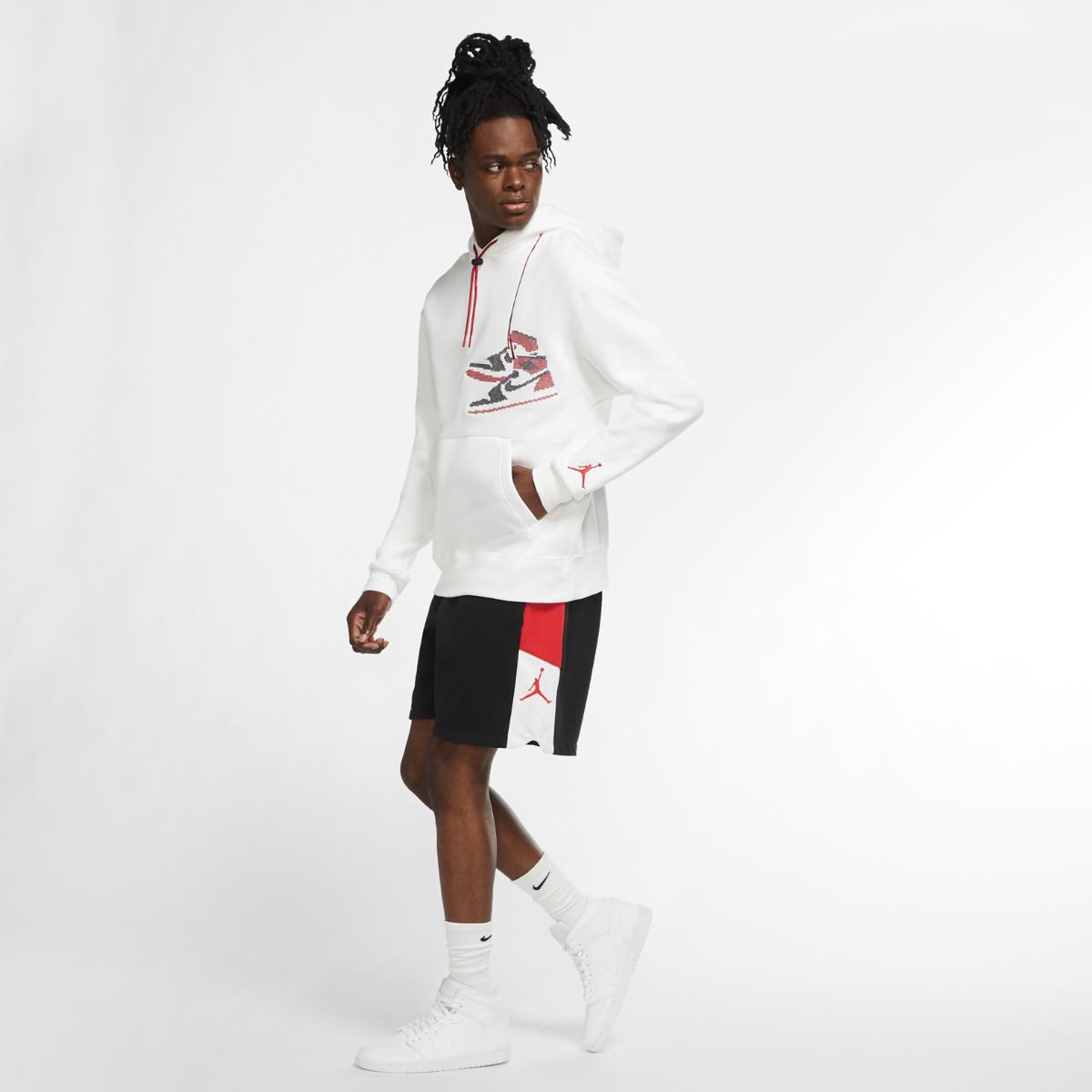 ТОЛСТОВКА JORDAN M J JUMPMAN HOLIDAY PO  (CT3457-100)