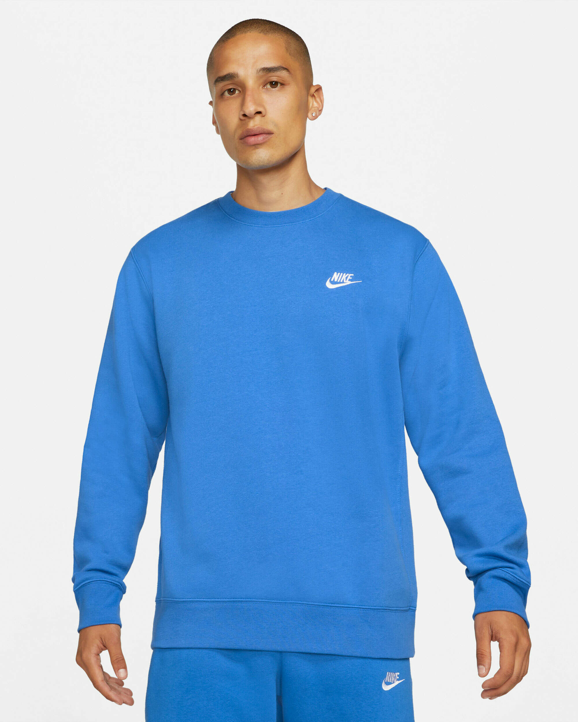 ТОЛСТОВКА NIKE M NSW CLUB CRW BB (BV2662-403)