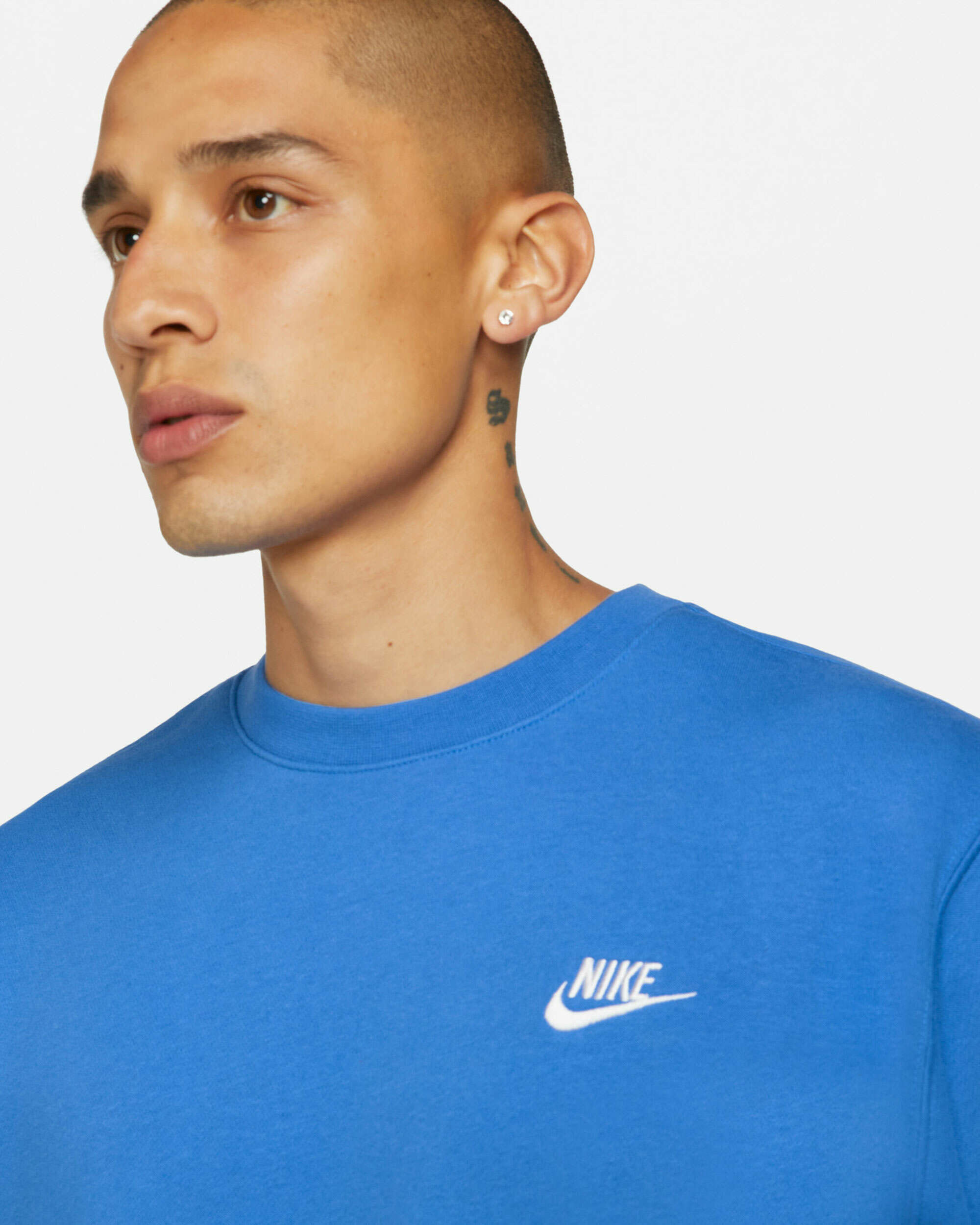 ТОЛСТОВКА NIKE M NSW CLUB CRW BB (BV2662-403)