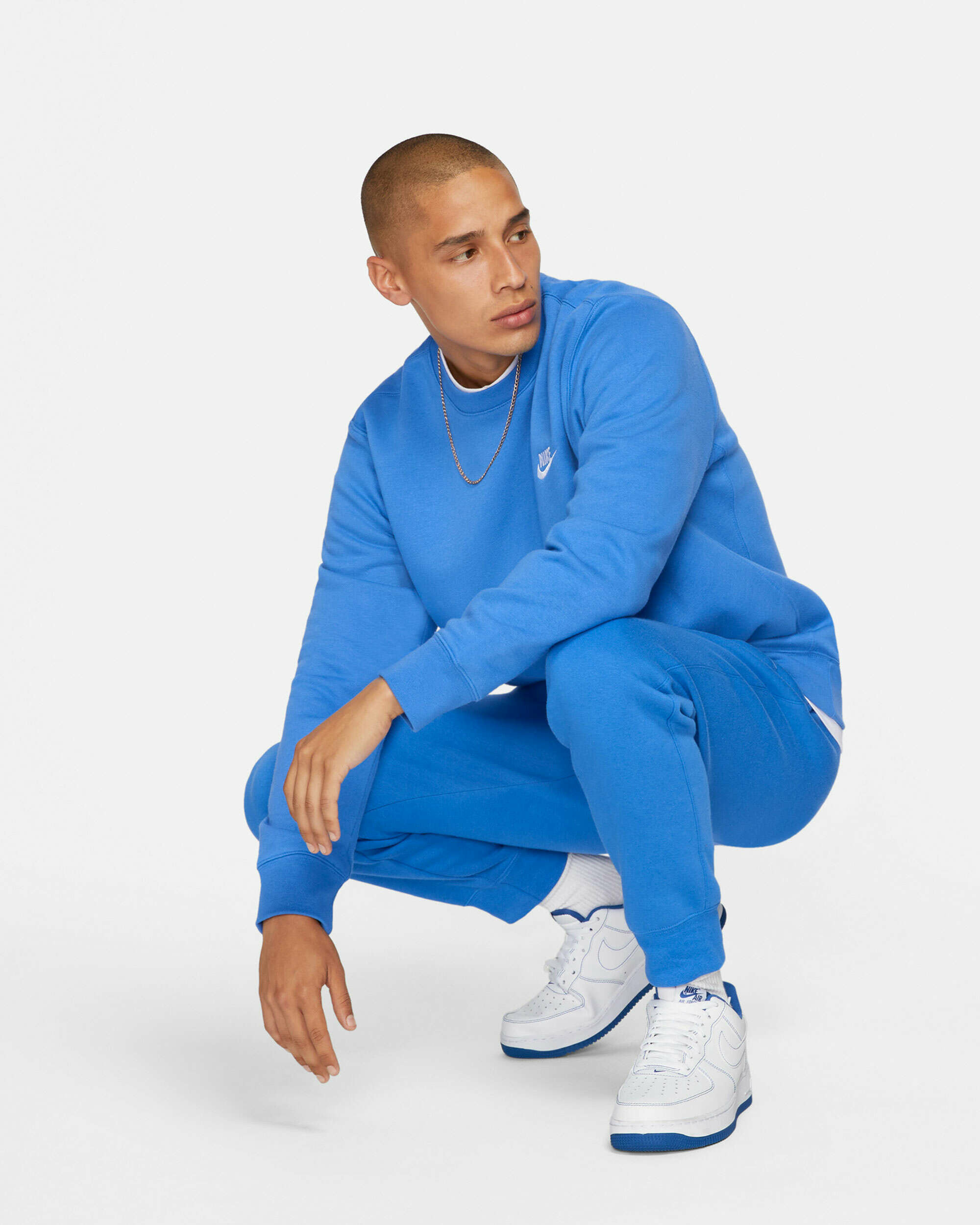 ТОЛСТОВКА NIKE M NSW CLUB CRW BB (BV2662-403)