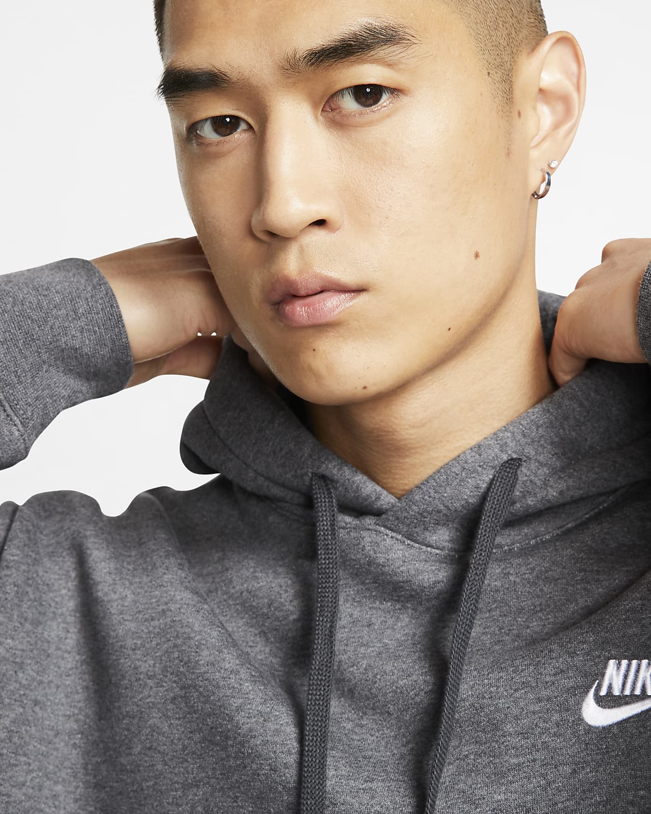 ТОЛСТОВКА NIKE M NSW CLUB HOODIE PO BB (BV2654-071)
