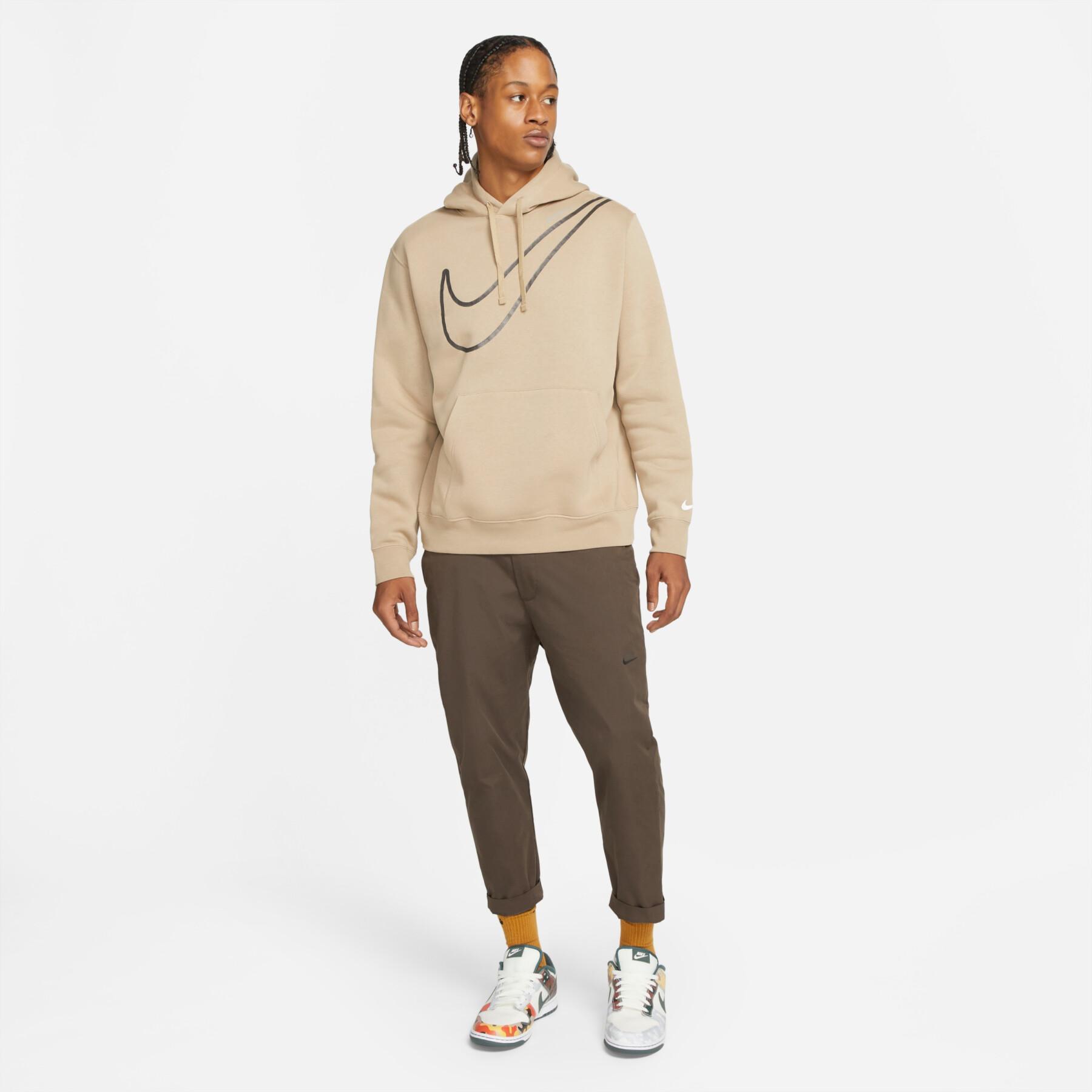ТОЛСТОВКА NIKE M NSW FLC PO HOODIE (DR9273-247)