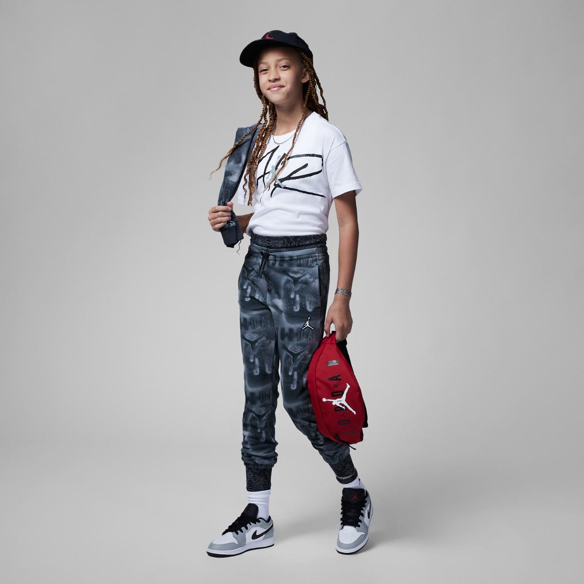 TEEN PANTS JORDAN JDG ESSENTIALS AOP PANT (45B715-023)
