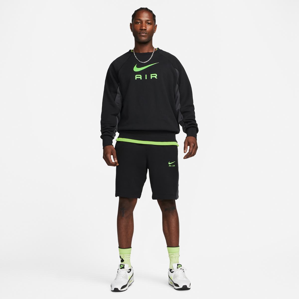 ТОЛСТОВКА NIKE AIR M NSW FT CREW (DQ4205-011)
