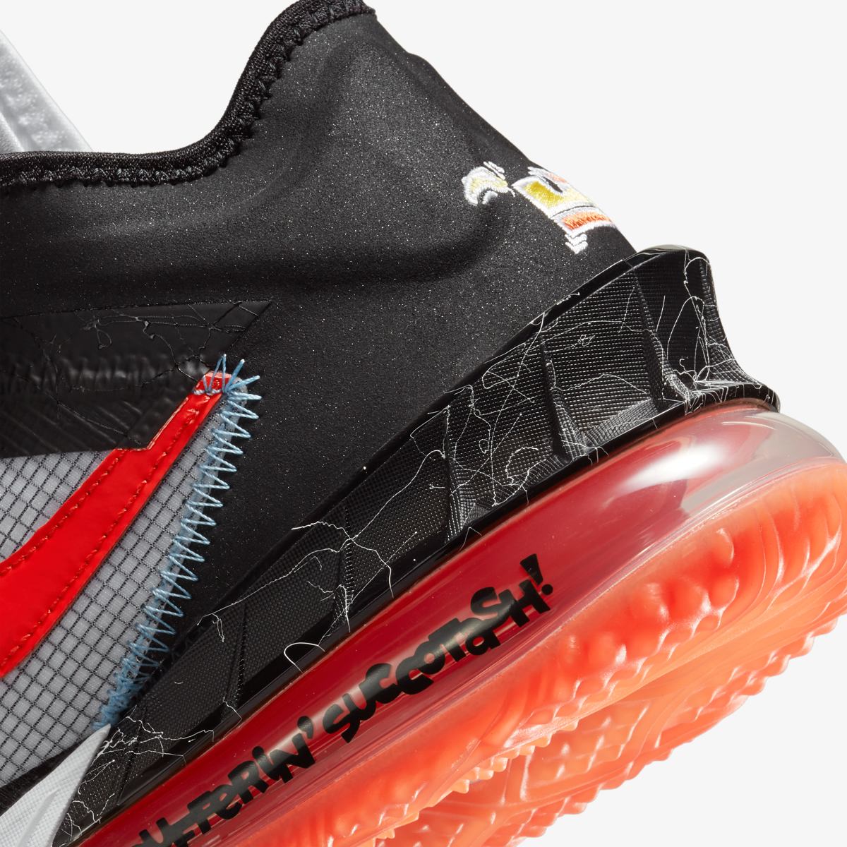 NIKE LEBRON XVIII LOW SNEAKERS (CV7562-103)