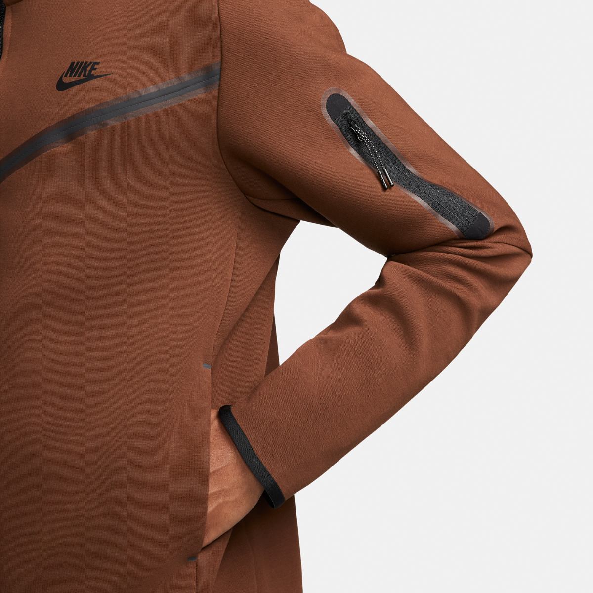 ТОЛСТОВКА NIKE M NSW TCH FLC HOODIE FZ WR (CU4489-259)