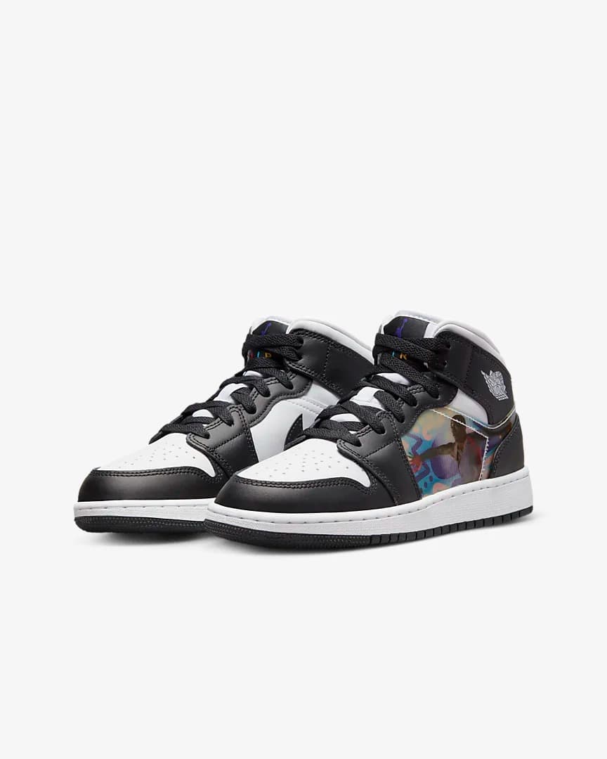 AIR JORDAN 1 MID (GS) SNEAKERS (DR9495-001)