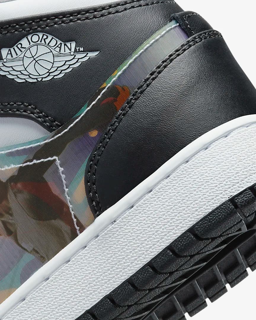 AIR JORDAN 1 MID (GS) SNEAKERS (DR9495-001)