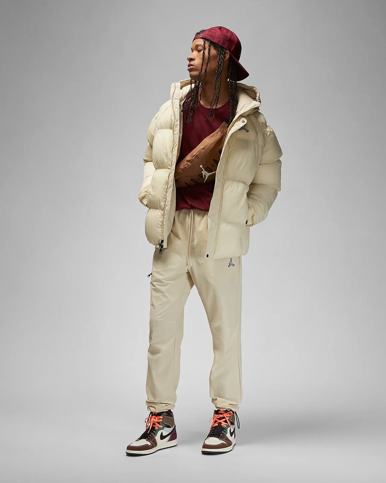 КУРТКА JORDAN M J ESS PUFFER JACKET (DQ7348-206)